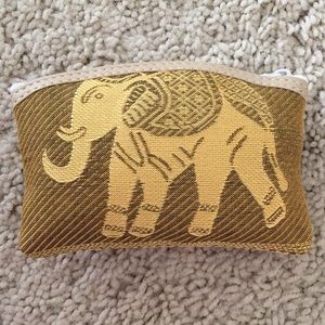 Elephant coin purse.